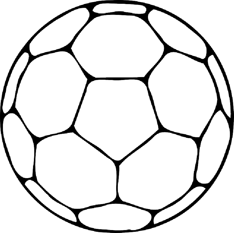800x798 Best Football Outline