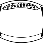 150x150 Free Football Clipart Black And White Image