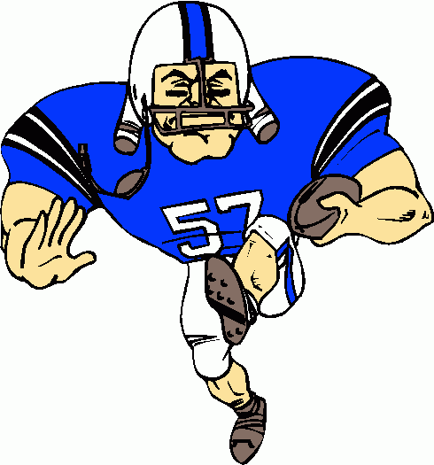 490x525 Top 83 Football Player Clip Art