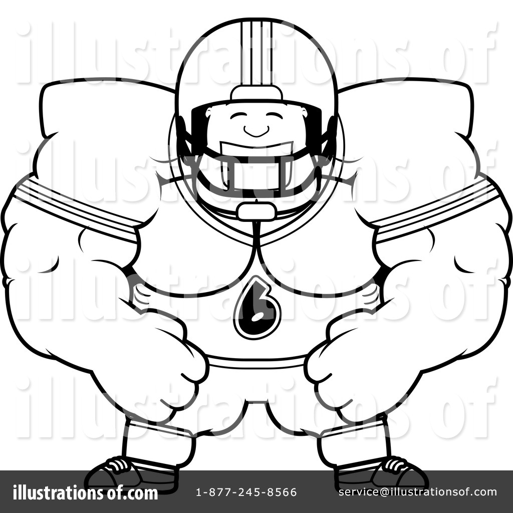 1024x1024 Football Player Clipart