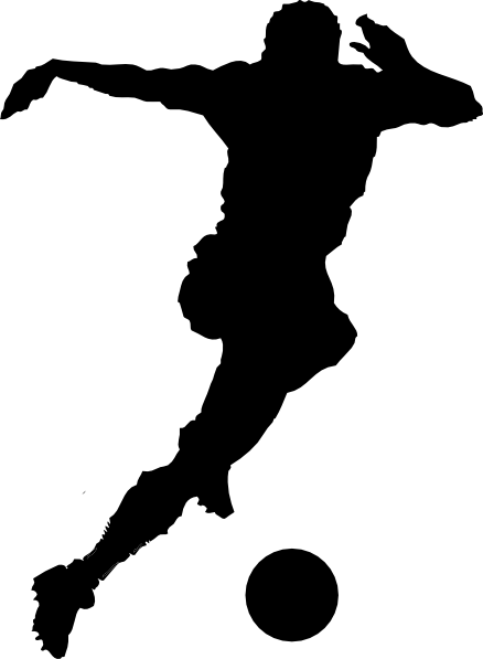 438x597 Football Outline Vector Clipart Panda