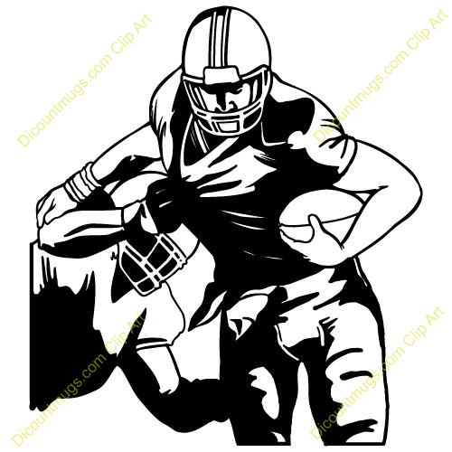 Football Player Tackling Clipart | Free download on ClipArtMag