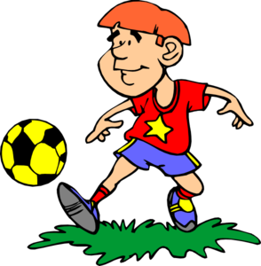 294x300 Soccer Player Clip Art