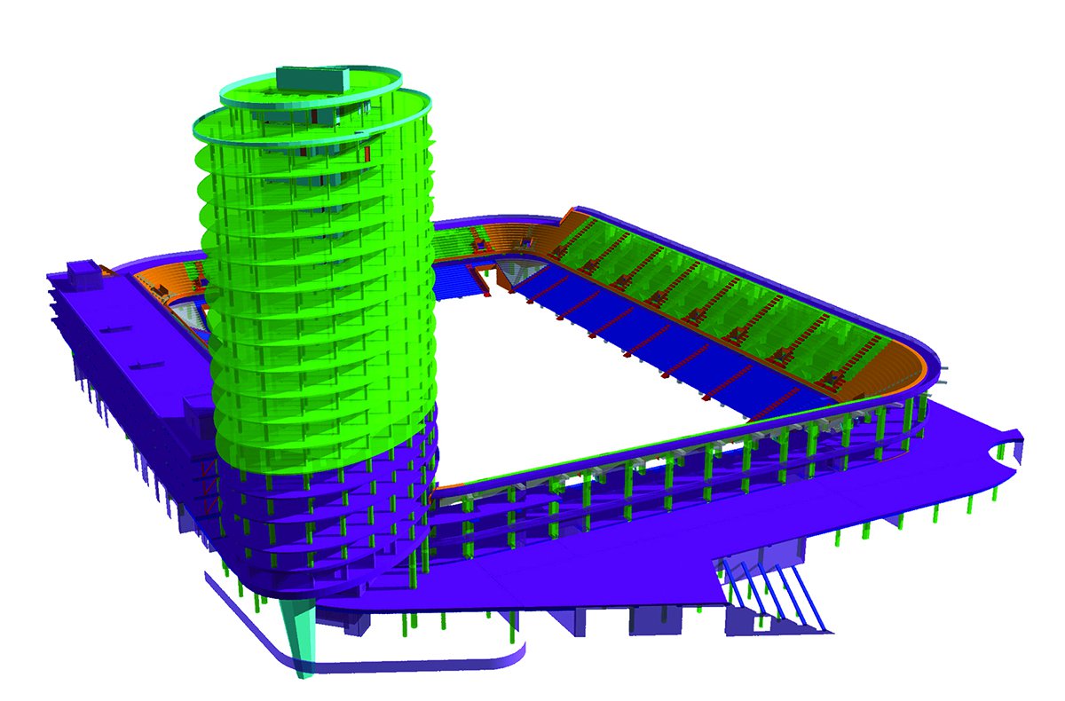 1200x790 National Football Stadium, Administration Building