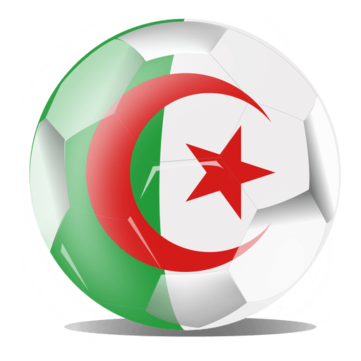 512x512 Algeria Football Player Cartoon