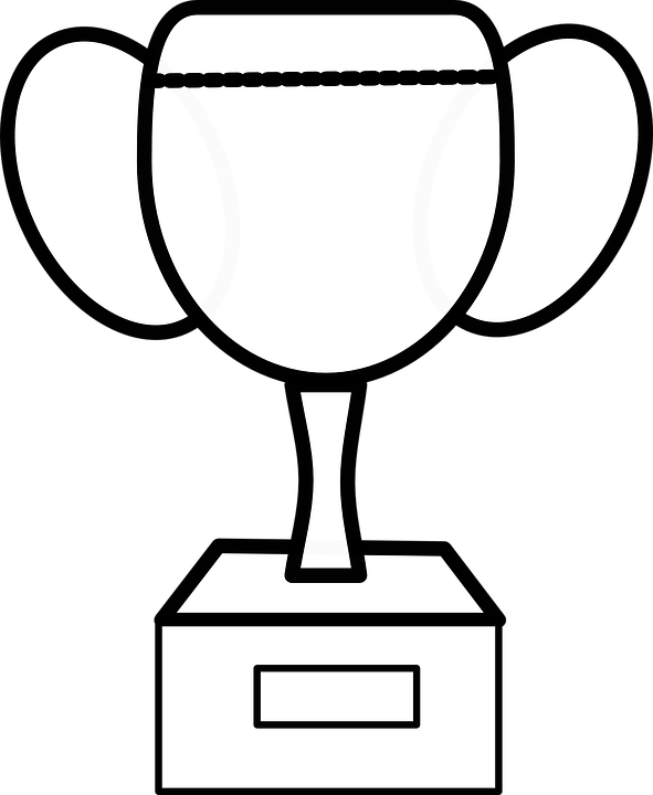 591x720 Trophy Outline Clipart