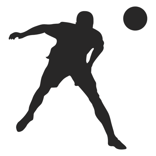 512x512 Footballer Hitting Ball