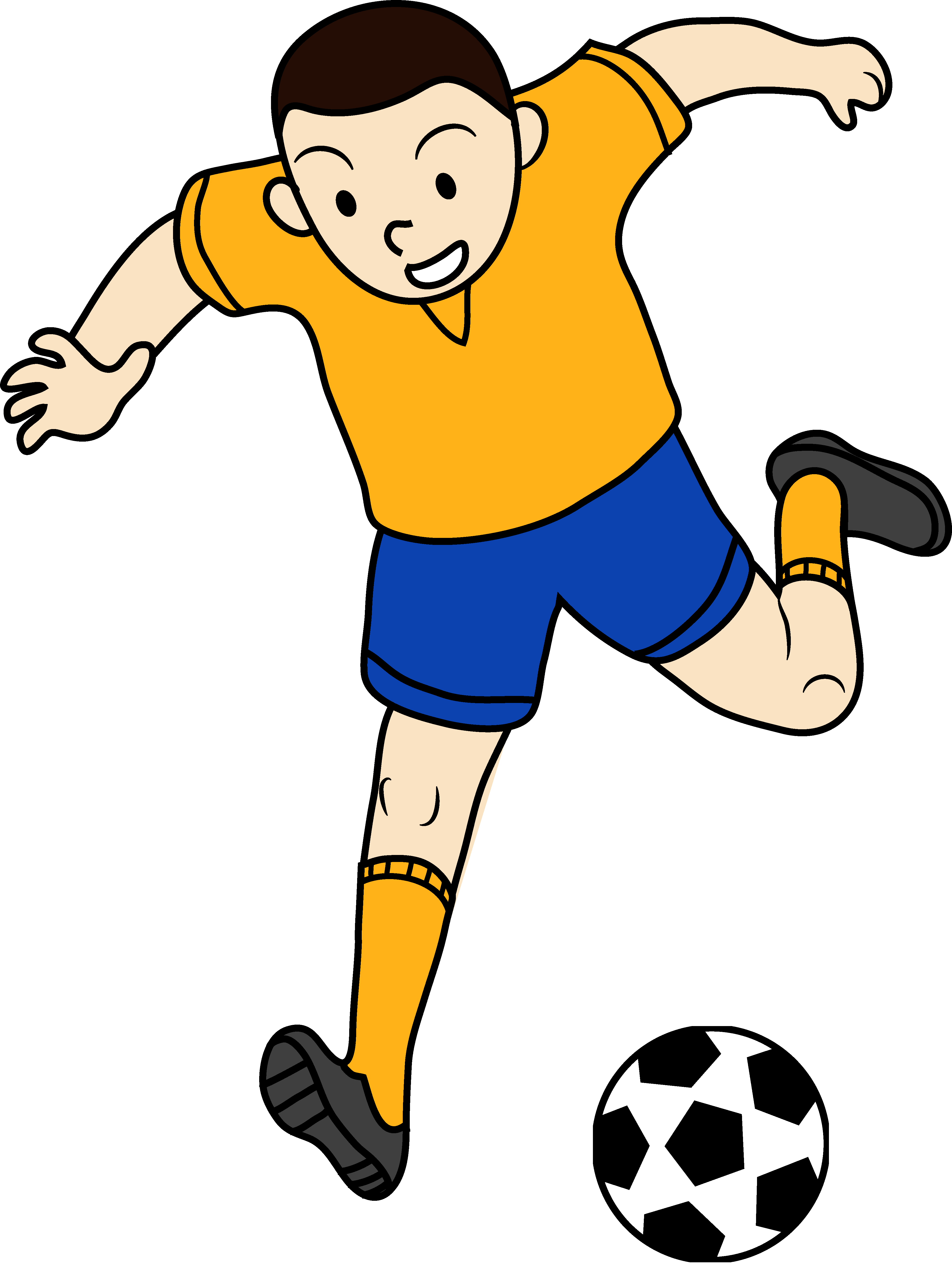 3945x5238 Soccer Player Clipart Black And White Clipart Panda