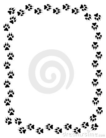 346x450 Wolf Clipart Dog Tracks