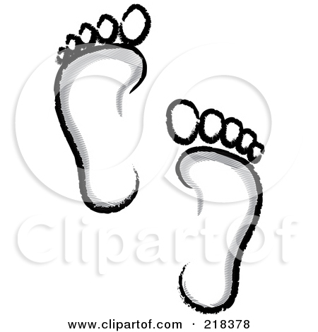 450x470 Footprint Black And White Clipart
