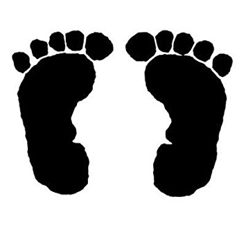 355x355 Baby Feet Baby Footprints Clipart 2 Clipart