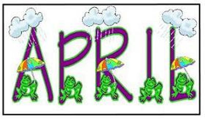 800x470 April Clip Art Free