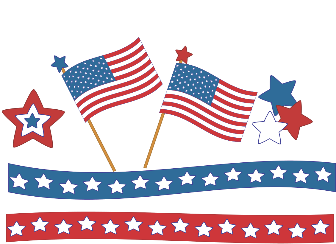 1129x819 Fireworks Clipart Memorial Day