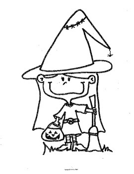 270x350 Halloween Clip Art Or Coloring Pages By Ms Speez Tpt