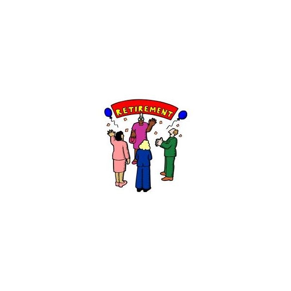 600x600 Retirement Party Clip Art Free