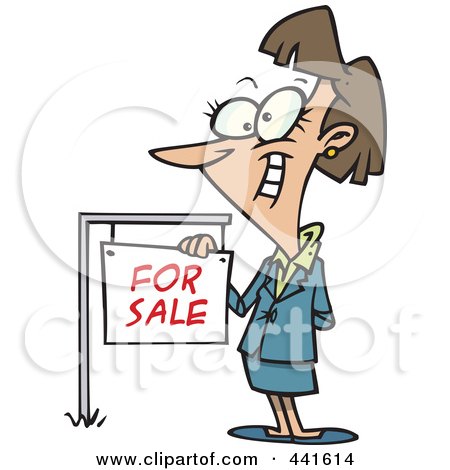 450x470 Royalty Free (Rf) Clip Art Illustration Of A Cartoon Female