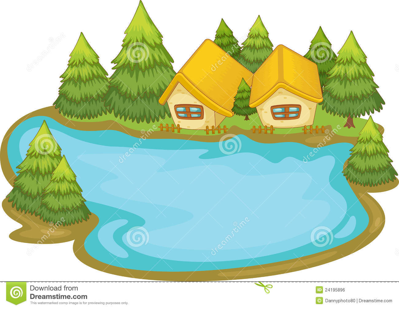 1300x1007 Top 50 Lake Clip Art