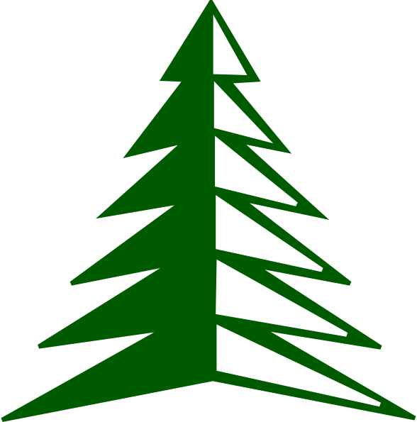 588x595 Forest Tree Clip Art