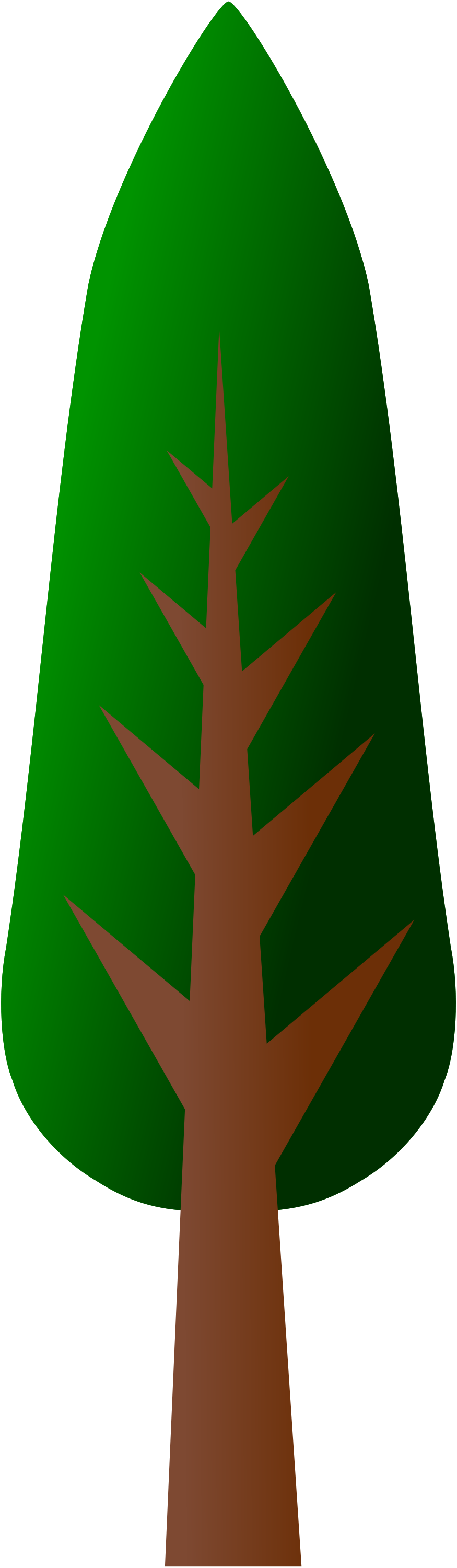 875x3000 Tall Tree Clip Art