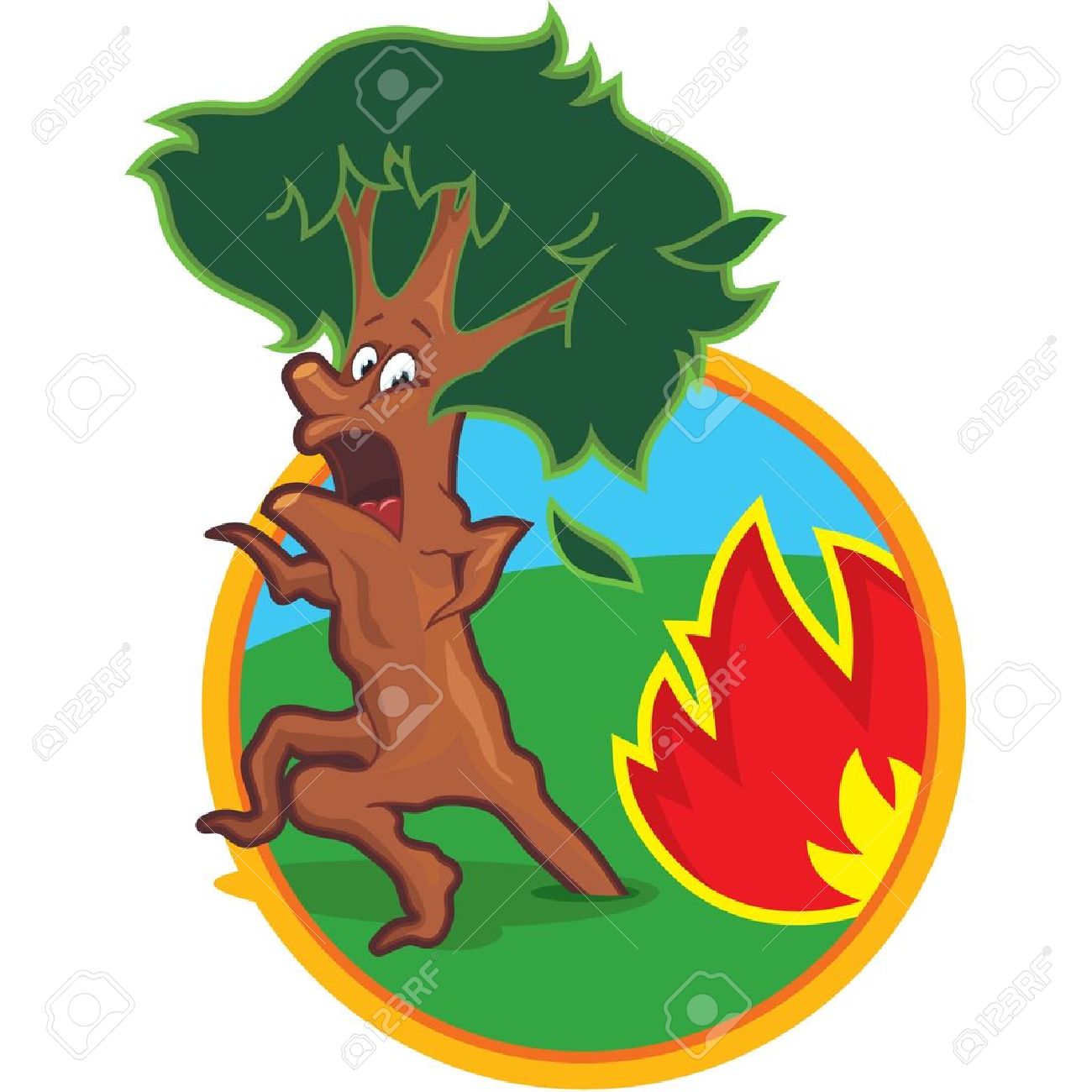 1300x1300 Fire Clipart Forest