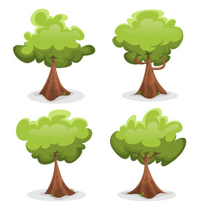 293x300 Oak Green Tree Royalty Free Stock Image