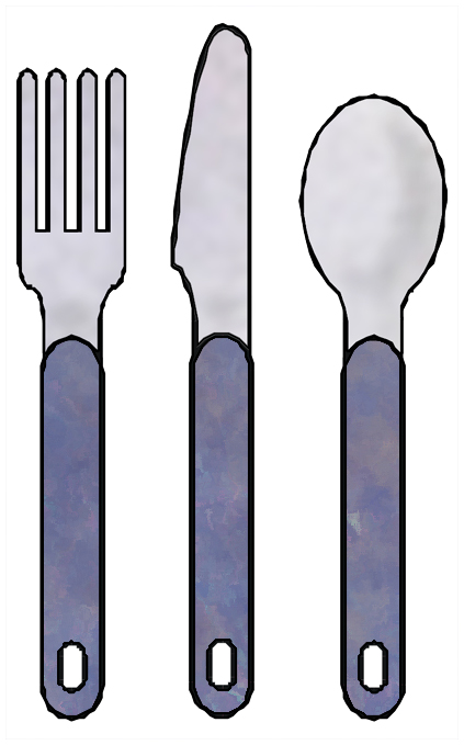 423x679 Knife And Fork Clipart Synkee 2