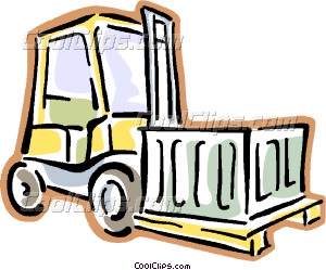 300x249 Forklift Vector Clip Art