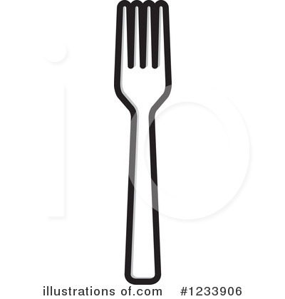 400x420 Images Fork Black And White Clipart