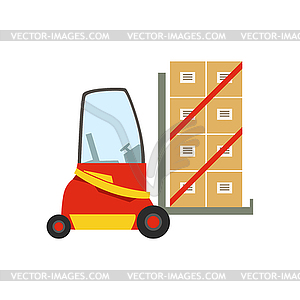 300x300 Forklift Warehouse Car Lifting Paper Box