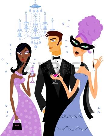 343x450 Formal Party Clipart