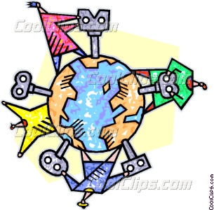 305x300 Wind Up Keys In Mother Earth Vector Clip Art