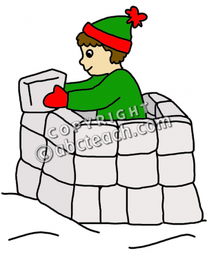 300x386 Of 1 Clip Art Kids Snow Fort Clipart Panda
