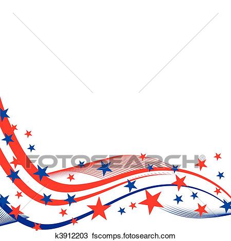 450x470 Clip Art Of Patriotic Border K4810677