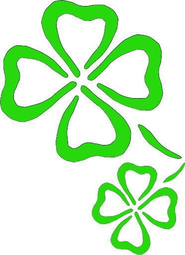 372x512 The Best Clover Clipart Ideas 4 H, Five Leaf