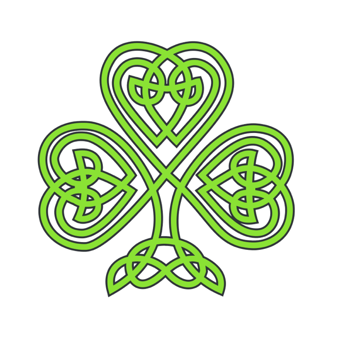700x700 4 Leaf Clover Clipart Of Shamrocks And Four Leaf Clovers 5