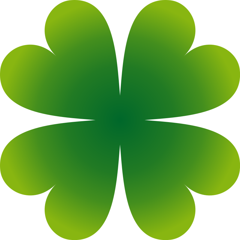 800x800 Four Leaf Clover Clover Clipart