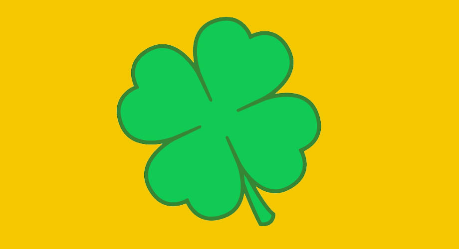 920x500 Four Leaf Clover Symbol