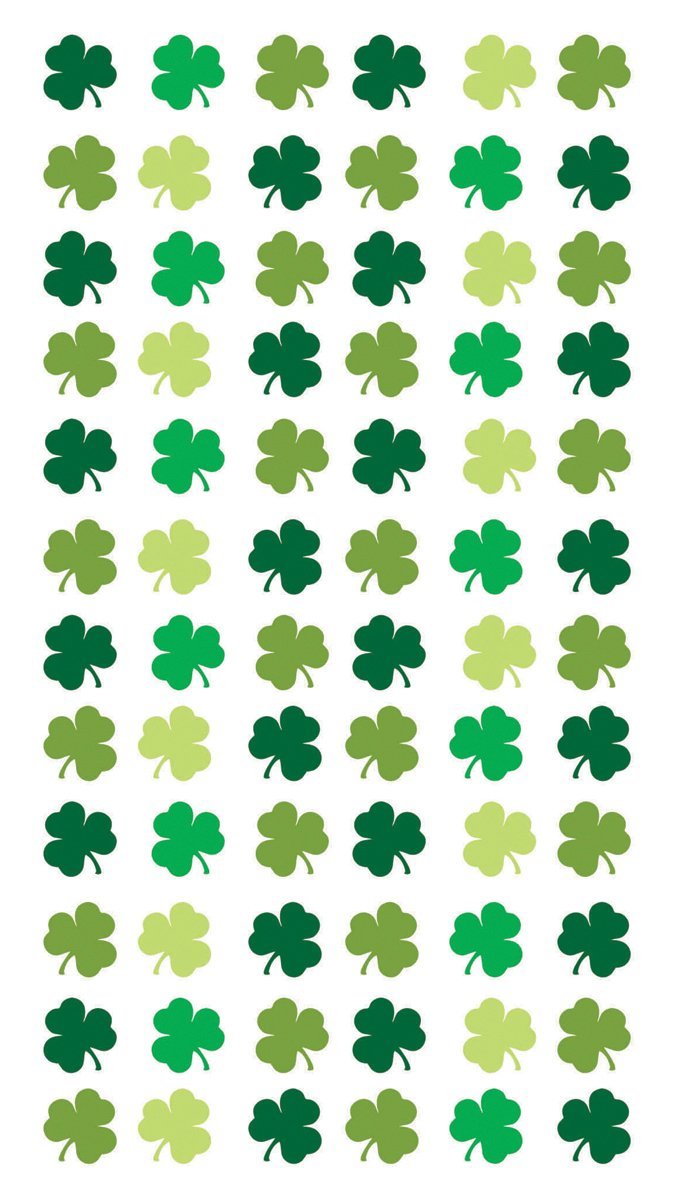 680x1200 Sticko Four Leaf Clover Stickers