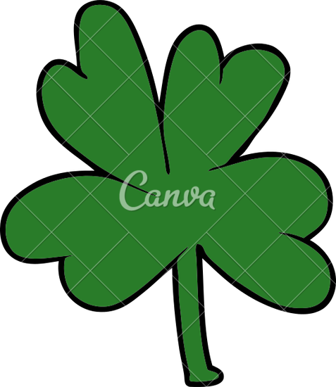 477x550 Cartoon Four Leaf Clover
