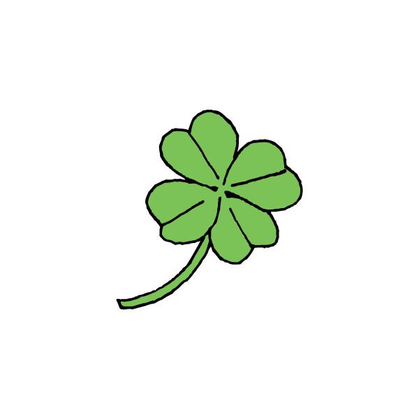 600x600 Designy Temporary Tattoos. Four Leaf Clover By Julia
