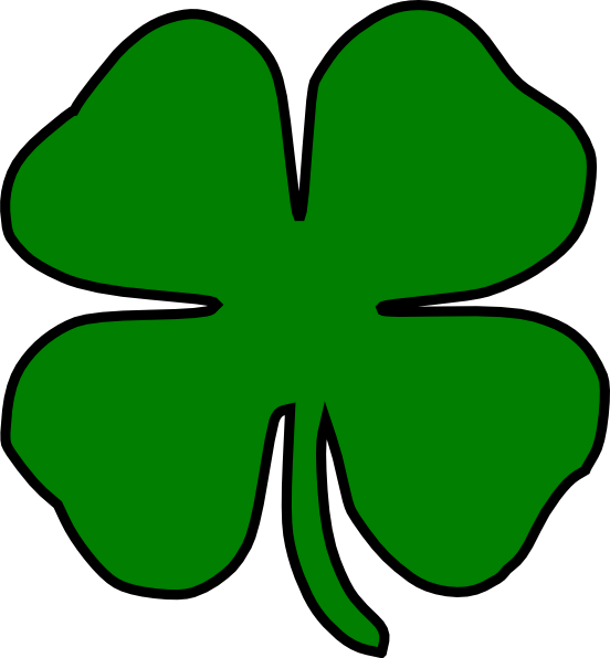 552x596 Clover Clip Art