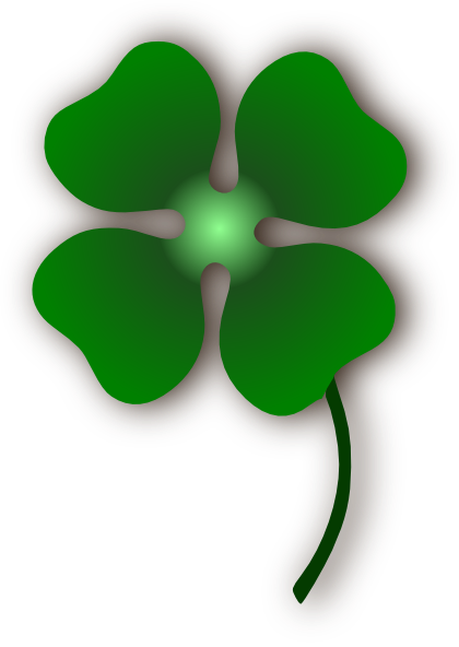 420x592 Four Leaf Clover Clip Art