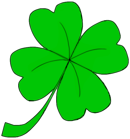 500x535 Four Leaf Clover 03