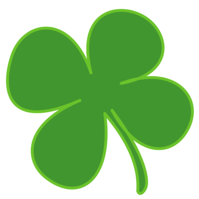 400x400 Four Leaf Clover 4 Leaf Clover Clipart Clipartfest 3llection