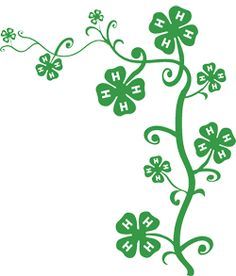 236x276 Printable Medium Four Leaf Clover Pattern. Use The Pattern