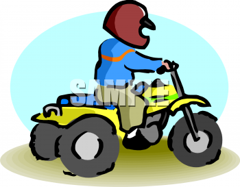 350x273 Four Wheeler Clipart