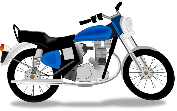 600x377 Motorcycle Clipart Printable