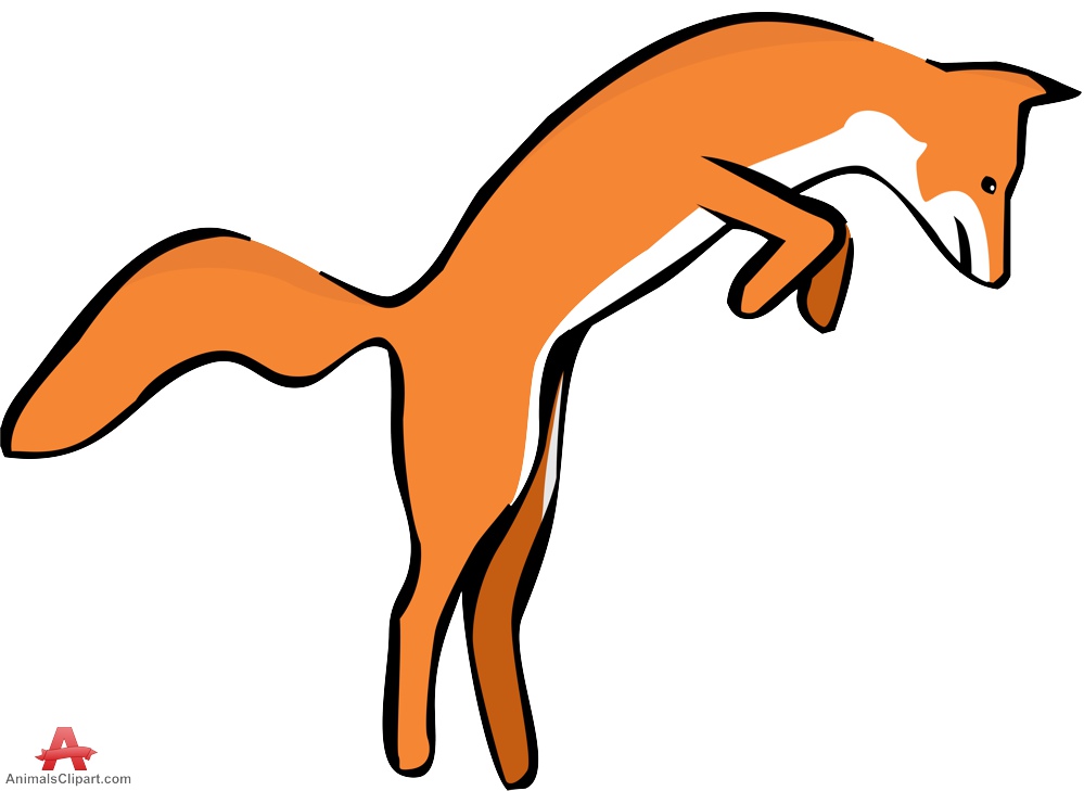 999x729 Fox Clip Art 3