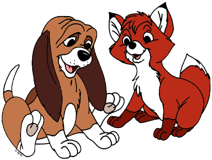 435x329 The Fox And The Hound Clip Art Disney Clip Art Galore
