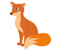 205x172 Top 95 Red Fox Clip Art